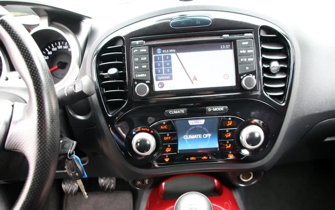 Nissan Juke cena 38900 przebieg: 166000, rok produkcji 2013 z Okonek małe 596